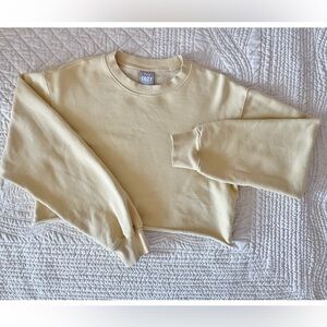 TNA Cozy Fleece Perfect Cropped Sweatshirt
